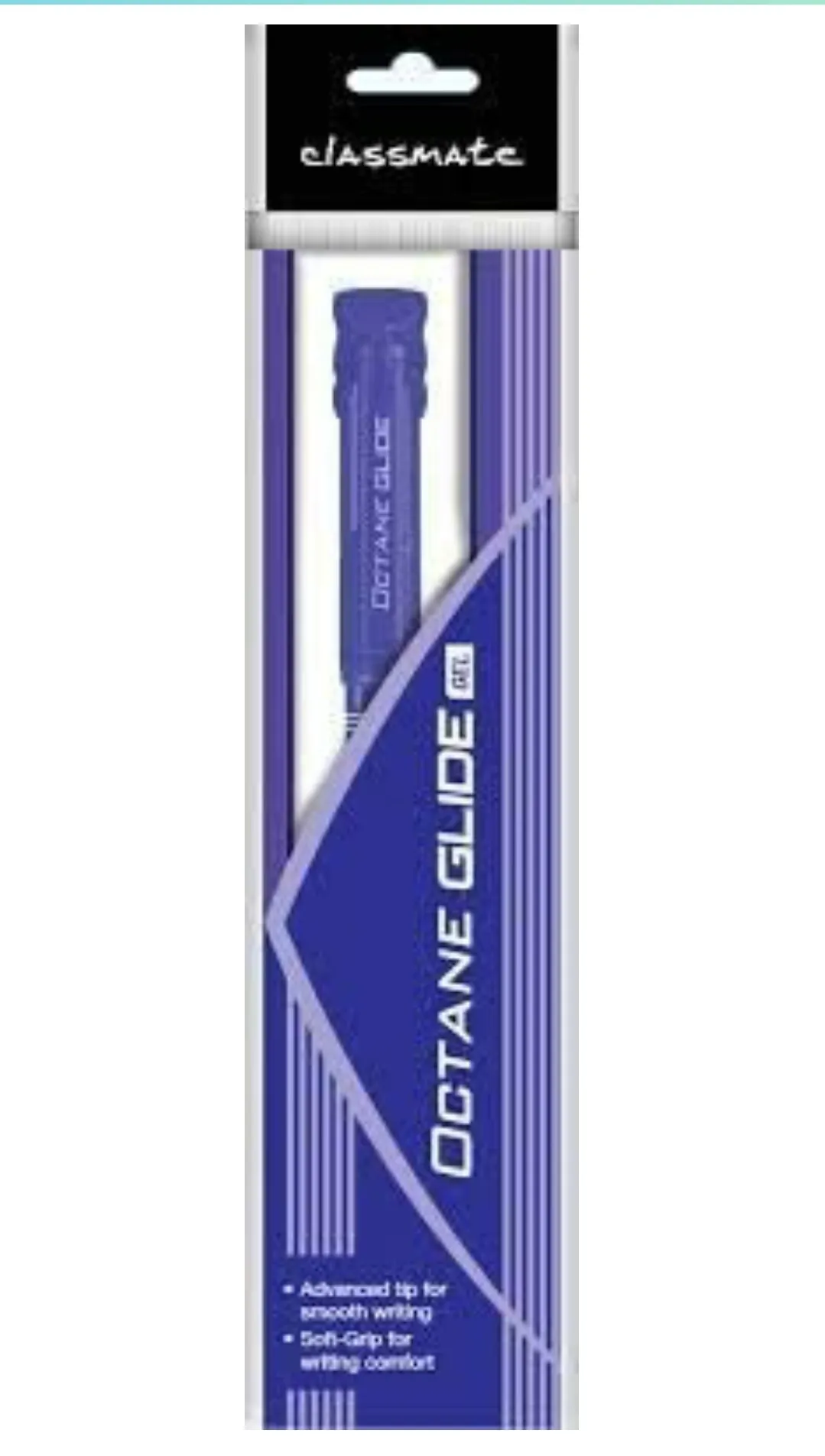Classmate Octane Glide Gel- Blue Pen, Pack of 10 pens
